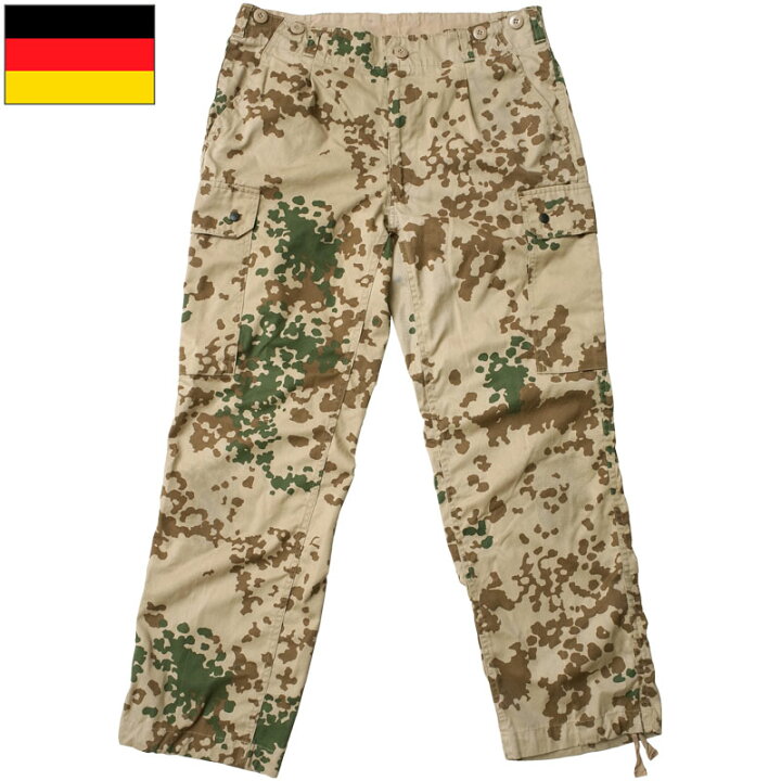 楽天市場】ドイツ軍 トロペンターンカモ コンバットパンツ USED 