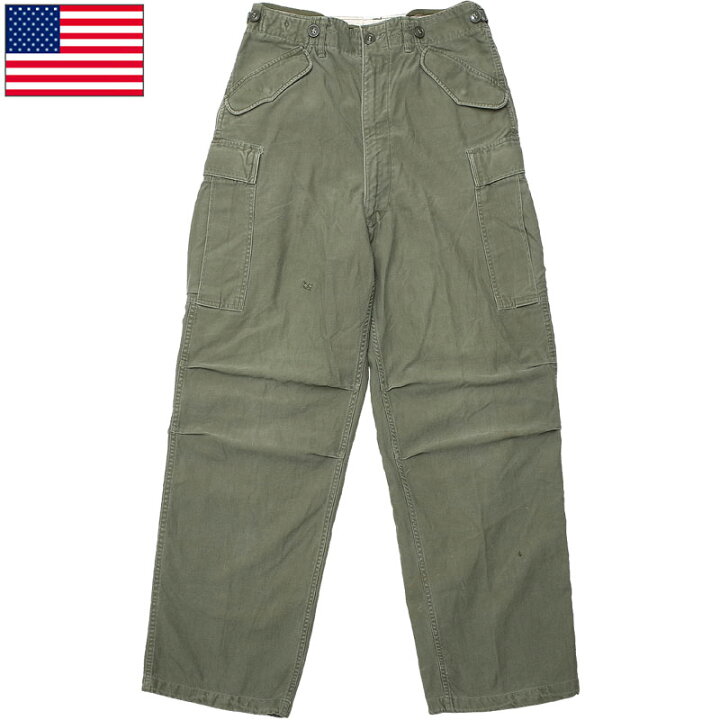 楽天市場】米軍 M51 フィールドパンツ オリーブ USED PP284UN アメリカ  