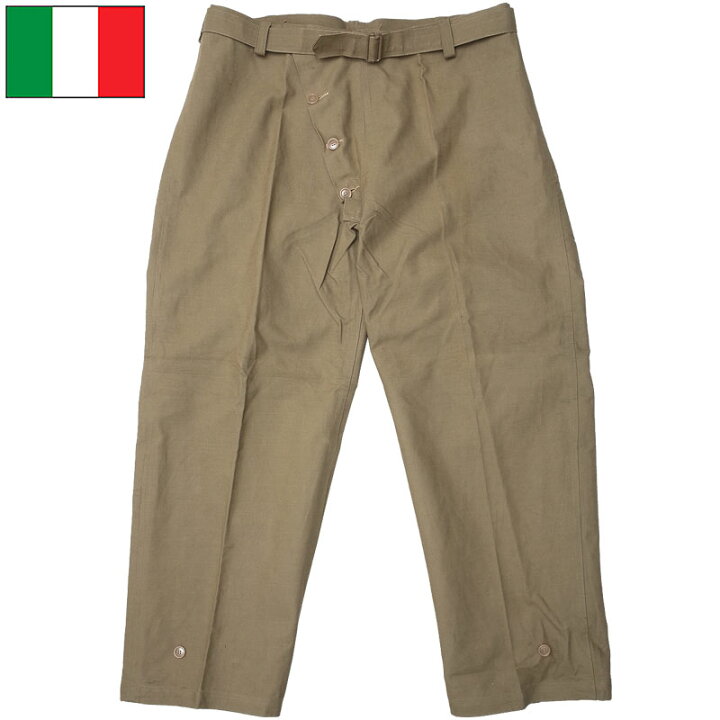 楽天市場】イタリア軍 1950 オーバーパンツ デッドストック PP153NN 