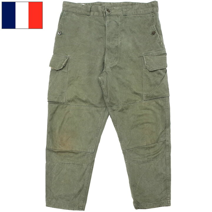 楽天市場】フランス軍 M64 フィールドパンツ オリーブ USED PP272UN M 