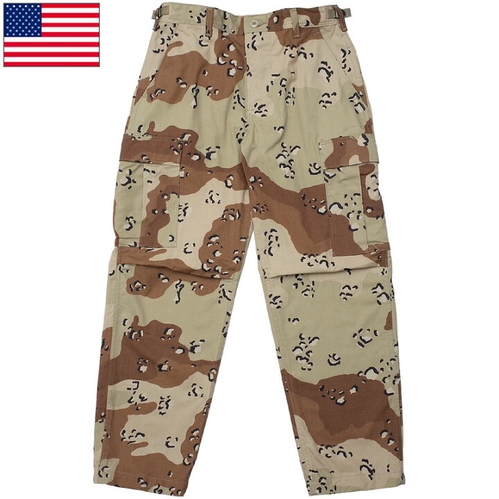 楽天市場】米軍 BDUパンツ チョコチップ デザート デッドストック 