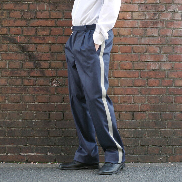 楽天市場】チェコ軍 ドレスパンツ ネイビー サイドライン USED PP358UN 
