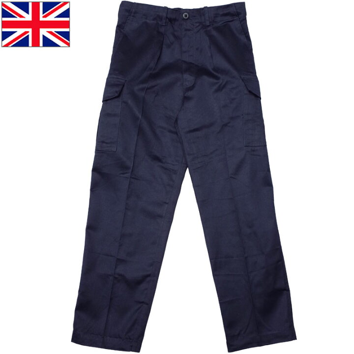楽天市場】イギリス軍 ROYAL NAVY カーゴパンツ ネイビー 前期型 