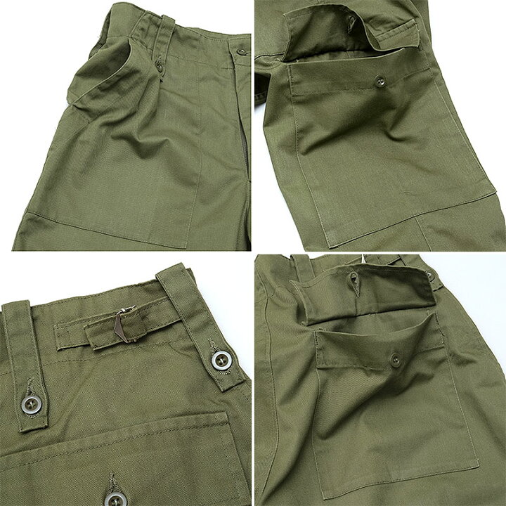 楽天市場】イギリス軍 フィールドパンツ オリーブ 4ポケット USED 