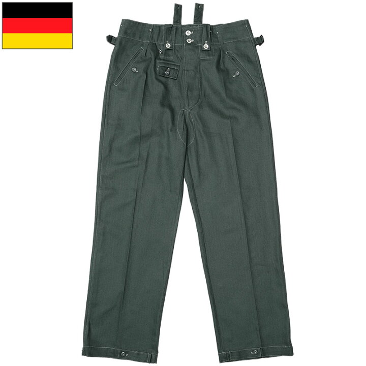 楽天市場】ドイツ軍タイプ M40 ドリルパンツ HBT 新品 WW2 陸軍