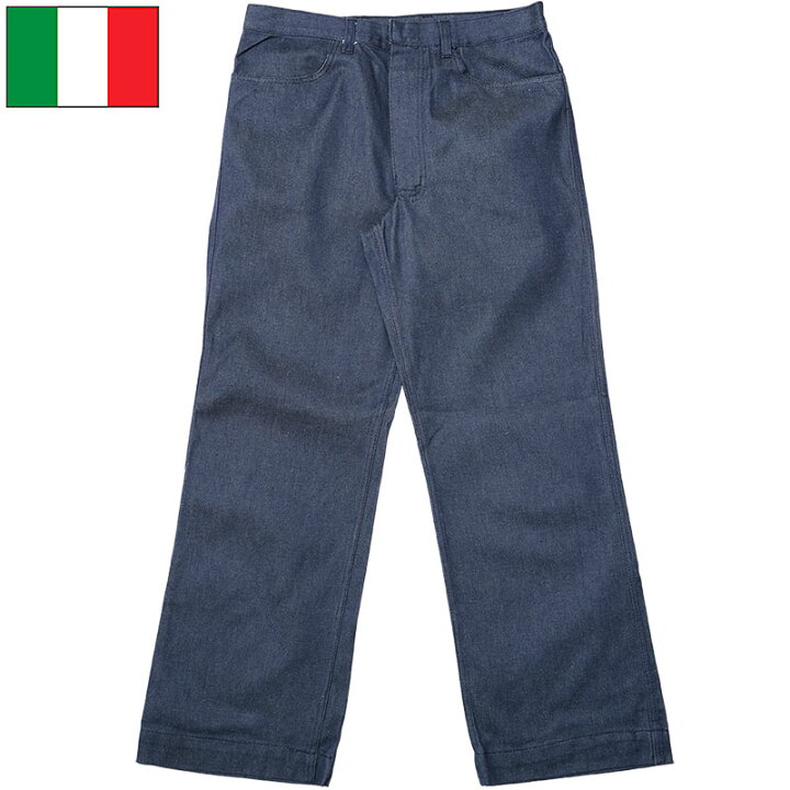 楽天市場】イタリア軍 MM デニムパンツ オールドスタイル 2PK デッド 