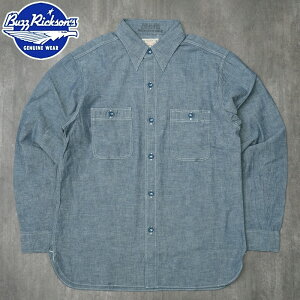 BUZZ RICKSON'S �o�Y���N�\���Y #BR25995 ���� �u���[ �V�����u���[ ���[�N�V���c �����Y �j�� �~���^���[ �g�b�v�X �����O�X���[�u �J�W���A�� �A���J�W �t �H �~