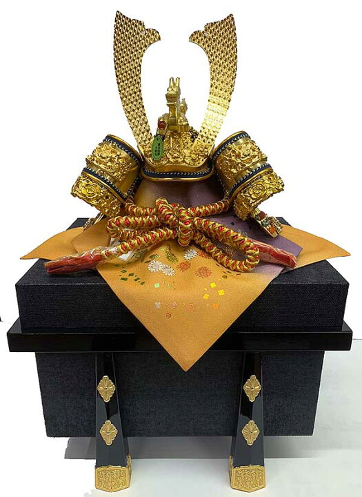 楽天市場】特別限定品 五月人形 十五号 招福（本金箔押）兜五月人形 