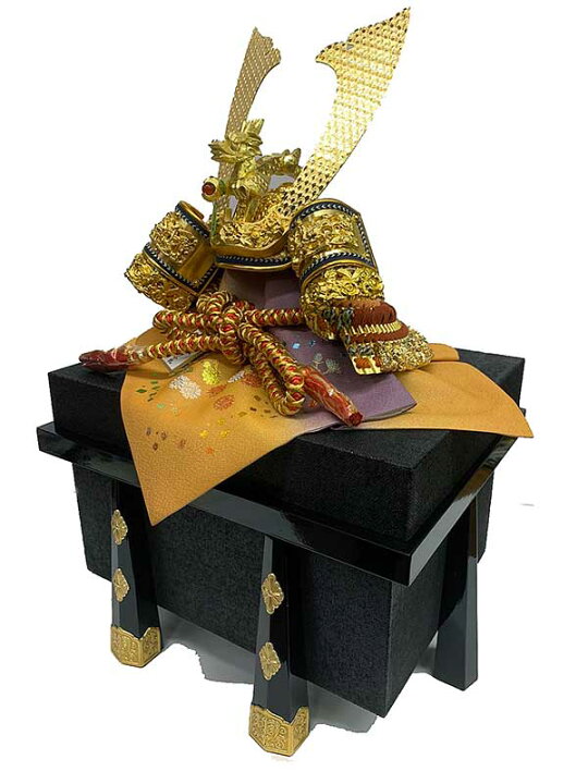 楽天市場】特別限定品 五月人形 十五号 招福（本金箔押）兜五月人形 