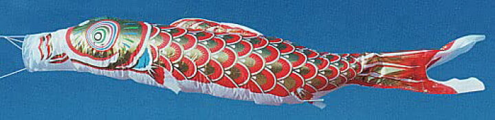 楽天市場】鯉のぼり 9m 王様黄金鯉 赤色 B品単品こいのぼり 金太郎 五 