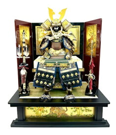 8号　834 緑紫白威 鎧　屏風 弓太刀 飾り台 付き鎧飾り　五月人形　兜飾り　コンパクト　端午の節句　初節句　お祝い　こどもの日　海外へのお土産　こだわりの兜　日本文化　日本伝統　日本土産　菖蒲の節句　節句飾り　伝統工芸　収納飾り