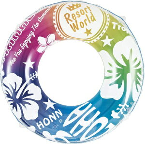 リブライト(Livelight) 浮輪 130cm 81687-WR677 レインボービッグ 塩化ビニールうきわ 海 海水浴 プール ビーチグッズ 水遊び用品 プール用品 夏休み アウトドア レジャー ビーチ 夏