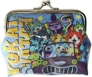 妖怪ウォッチ 口金付コインケース(大) ドライブ柄 YW-061妖怪ウォッチ コインケース 財布 さいふ 大人気キャラクター 景品 祭り 縁日 お子様ランチ がま口財布 アニメ