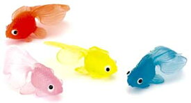すくいもの 浮くゴム金魚 色アソート100個セット641662(多少の色・サイズの変更有ります)すくいもの　すくい人形　人形すくい