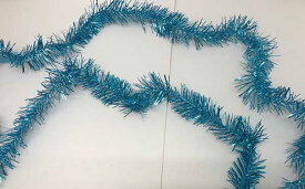 3cmモール　ブルー（1本）モール　クリスマス　イベント　パーティー　装飾　デコレーション　リボン　クリスマスオーナメント　クリスマスデコレーション　クリスマスツリー　ハロウィン　ハロウィンパーティー　誕生日パーティー