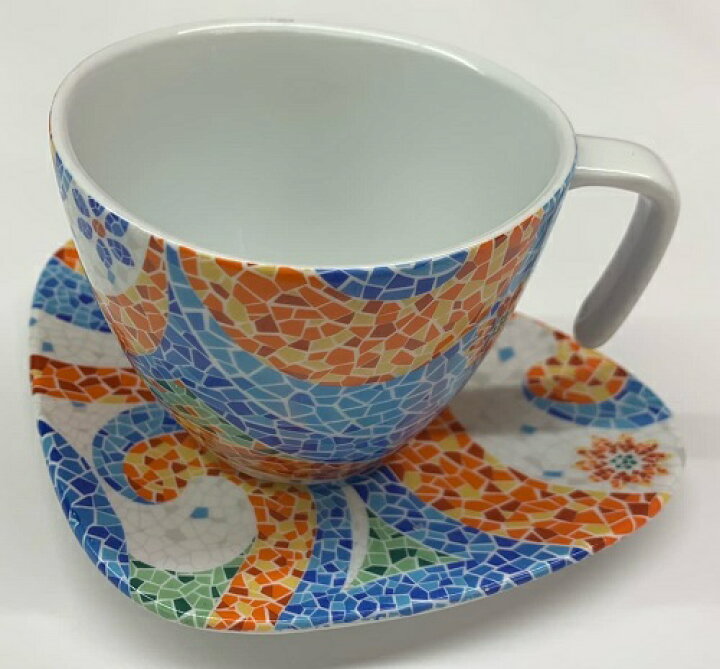 楽天市場】スペイン バルセロナ コーヒーカップ&ソーサーセット 