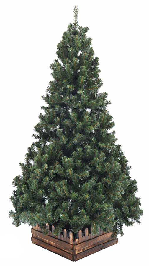 クリスマスツリー 送料無料 引き出物 上質 保証書付 土台の足と枝の付け根は鉄製でとても丈夫 品質保証高級ツリー木枠付 濃い緑の葉が沢山で豪華 ２４０ｃｍ幅広ＤＸ濃緑