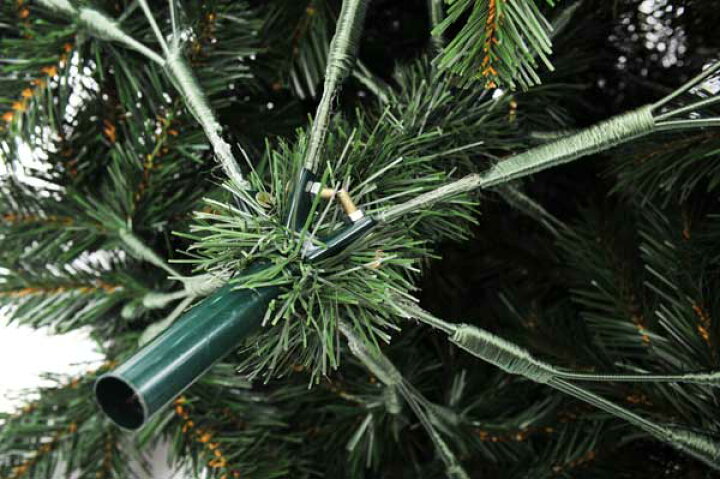 楽天市場】210cm幅広DX濃緑 品質保証高級クリスマスツリー木枠 