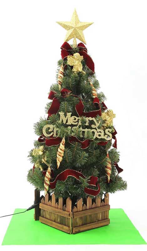 クリスマスツリーセット 新生活 オリジナルツリー １００球ＬＥＤライト 絶品 １２０ｃｍスリム装飾ライト付ツリーセット29-4ベーシック 装飾品付 木枠