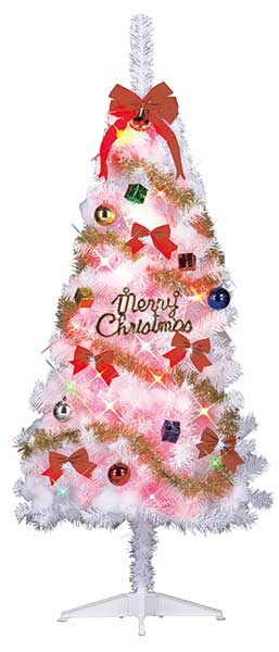 激安クリスマスツリー装飾付 時間や収納も簡単便利なクリスマスツリー NEWファミリーセットツリー分割型 W 150cm 装飾 クリスマスツリー デコレーション TRS00949 未使用品 送料無料でお届けします