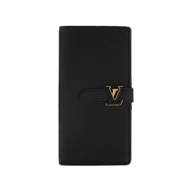 LOUIS VUITTON【ルイヴィトン 】ヴェルティカル カプシーヌ 2つ折り長財布 トリヨンレザー ノワール（ゴールド金具） レディース長財布 メンズ長財布 長財布 ハイブランド 【中古】【送料無料】