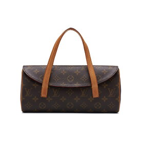 LOUIS VUITTON【ルイヴィトン】モノグラム ソナチネ ハンドバッグ モノグラム ブラウン（ゴールド金具） レザー ハンドバッグ レディースハンドバッグ レディースバッグ ハイブランド【中古】【送料無料】