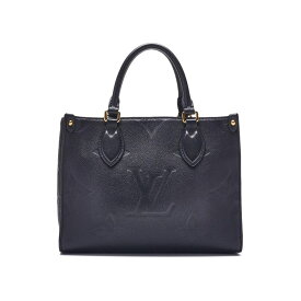 LOUIS VUITTON【ルイヴィトン 】 モノグラム オンザゴーPM 2WAYトートバッグ モノグラムアンプラントレザー 黒（ゴールド金具） トートバック ビジネスバッグ レディーストートバック メンズトートバック【中古】【送料無料】