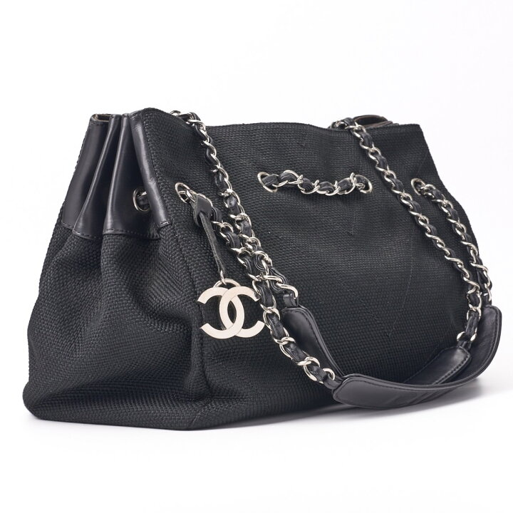 楽天市場】CHANEL シャネル Vステッチ ココチャーム付き チェーン  