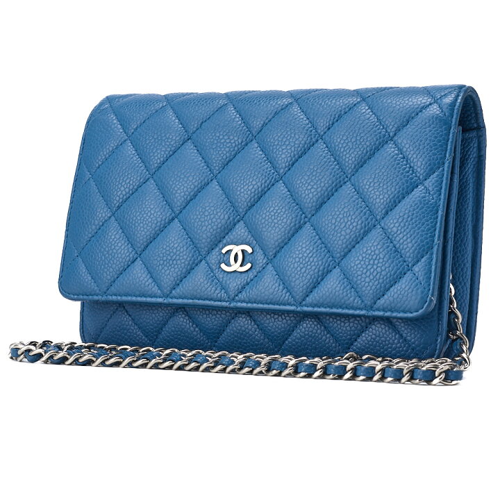 楽天市場】CHANEL シャネル マトラッセ チェーンウォレット キャビア 