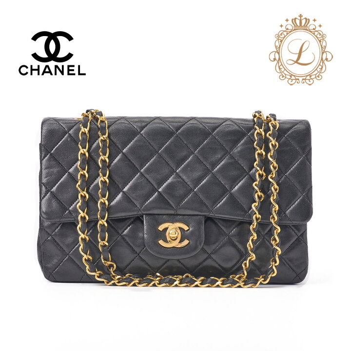 楽天市場】CHANEL シャネル マトラッセ ターンロック ダブルフラップ 