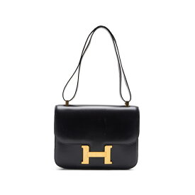 HERMES【エルメス】コンスタンス23 ショルダーバッグ ボックスカーフ 黒（ゴールド金具）ショルダーバッグ ミニショルダーバッグ レディースバッグ レディースバッグ ハイブランド【中古】【送料無料】
