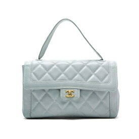 CHANEL シャネル ワイルドステッチ マトラッセ ハンドバッグ ラムスキン ライトブルー（ゴールド金具） ショルダーバッグ ミニショルダーバッグ レディースバッグ レディースショルダーバッグ ハイブランド【中古】【送料無料】