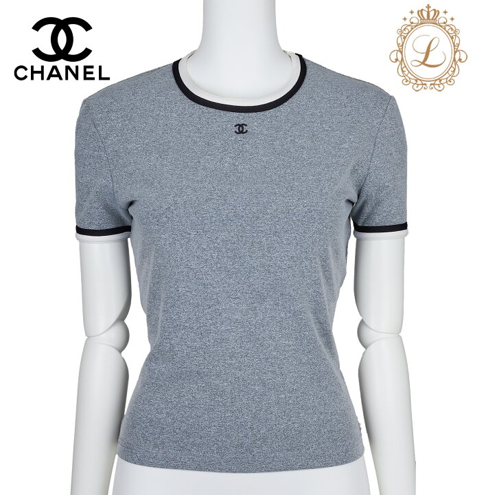 楽天市場】【返品可】CHANEL シャネル ココマーク ロゴ Tシャツ 半袖 