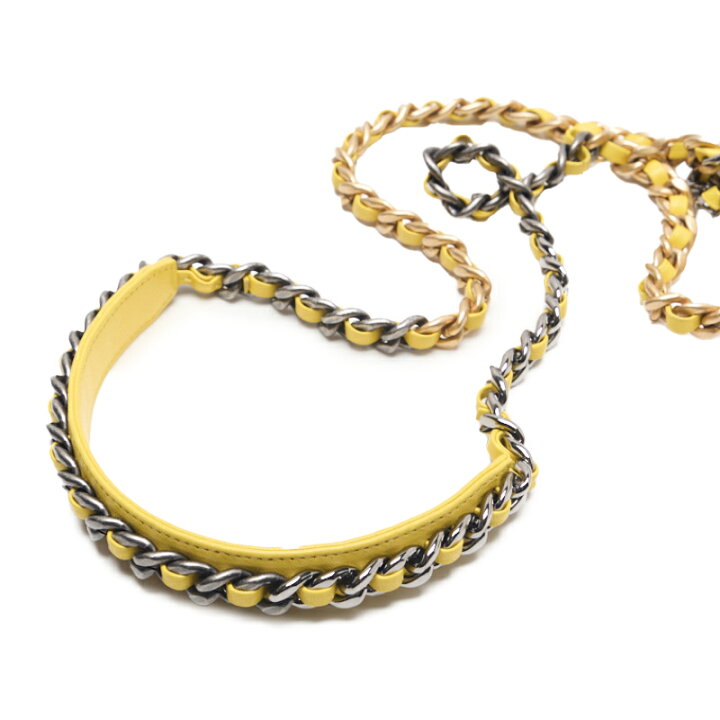 楽天市場】CHANEL シャネル シャネル19 マトラッセ チェーンウォレット  