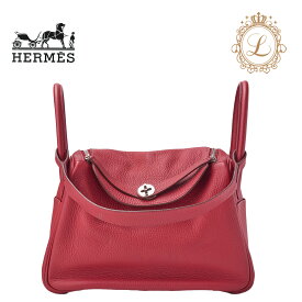 HERMES エルメス リンディ30 2way ショルダーバッグ トリヨンクレマンス ルージュカザック Rouge casaque（シルバー金具）スターマーク ショルダーバッグ ミニショルダーバッグ レディースバッグ レディースバック トートバッグ 【中古】【送料無料】