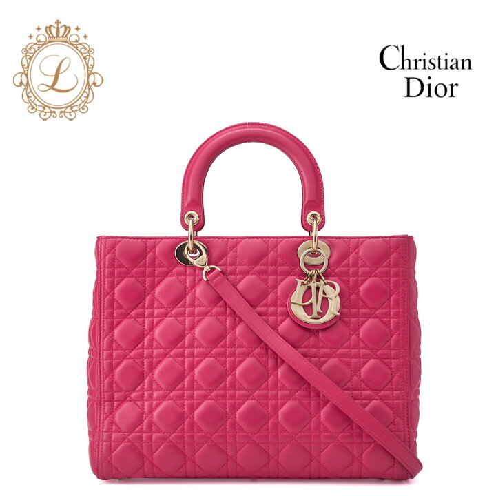 楽天市場】Dior ディオール レディディオール カナージュ 2WAY 