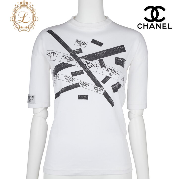 楽天市場】【返品可】CHANEL シャネル 2016年 ロゴマーク Tシャツ 半袖 