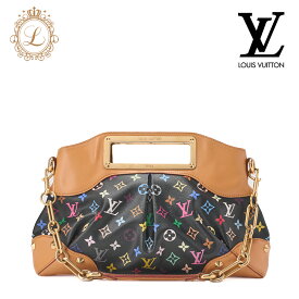 LOUIS VUITTON ルイヴィトン モノグラムマルチカラー ジュディMM 2WAY ハンドバッグ ノワール　 M40255 （ゴールド金具）ショルダーバッグ【中古】【送料無料】