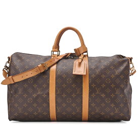LOUIS VUITTON ルイヴィトン モノグラム キーポル ハンドリエール 50 ボストンバッグ M41416 ブラウン （ゴールド金具）ショルダーバッグ【中古】【送料無料】