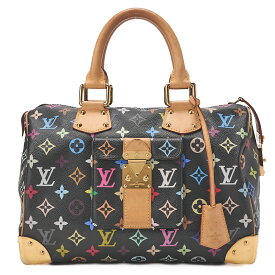 LOUIS VUITTON ルイヴィトン 　 モノグラム 　マルチカラー 　スピーディー30　 ハンドバッグ　M92642 （ゴールド金具）ショルダーバッグ【中古】【送料無料】
