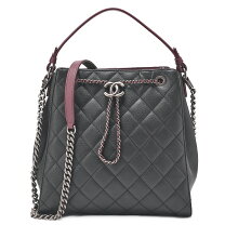 楽天市場】chanel シルバー バッグ キャビアスキンの通販
