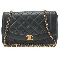 楽天市場】chanel ラムスキンダイアナチェーンショルダーバッグの通販