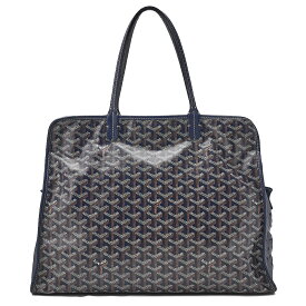 GOYARD【ゴヤール】アーディPM　トートバッグ　コーティングキャンバス 　ネイビー（シルバー金具） レディース 【中古】【送料無料】