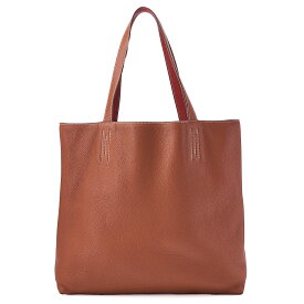 HERMES エルメス 　ドゥブルセンス36　トリヨンクレマンス トートバッグ　ゴールド×サンギーヌ　 レディースバッグ　ブランド【中古】【送料無料】