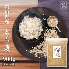 もち麦 令和5年 岡山県産キラリモチ麦900g 安い お試し おすすめ ポイント消化 ぽっきり 国産 送料無料 ダイエット 1kg 以下