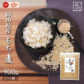 もち麦 令和5年 岡山県産キラリモチ麦900g 安い お試し おすすめ ポイント消化 ぽっきり 国産 送料無料 ダイエット 1kg 以下