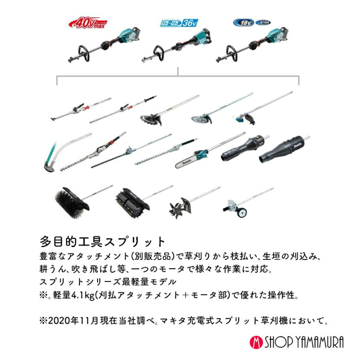 楽天市場】【耕うんセット】【正規店】 マキタ 耕耘 18V充電式 