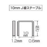 【正規店】 マキタ J線ステープル F-80288 鉄 無地 幅10mm 長さ19mm 1019J makita