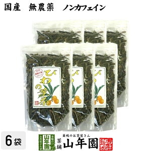 【国産 100%】びわ茶 びわの葉茶 100g×6袋セット 無農薬 ノンカフェイン 送料無料 宮崎県産 鹿児島県産 枇杷茶 ビワ茶 ビワの葉茶 枇杷の葉茶 健康茶 妊婦 ダイエット 贈り物 ギフト プレゼン