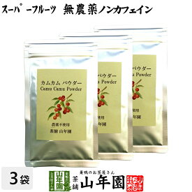 【無農薬】カムカムパウダー 50g×3袋セット ペルー産 粉末 ノンカフェイン 送料無料 ビタミンC ヨーグルト スムージー 苗 サプリ 健康茶 妊婦 ダイエット セット ギフト プレゼント 母の日 父の日 プチギフト お茶 2024 内祝い お返し